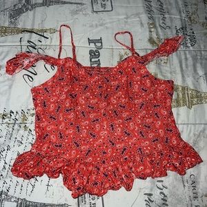 Bandanna Pattern Top